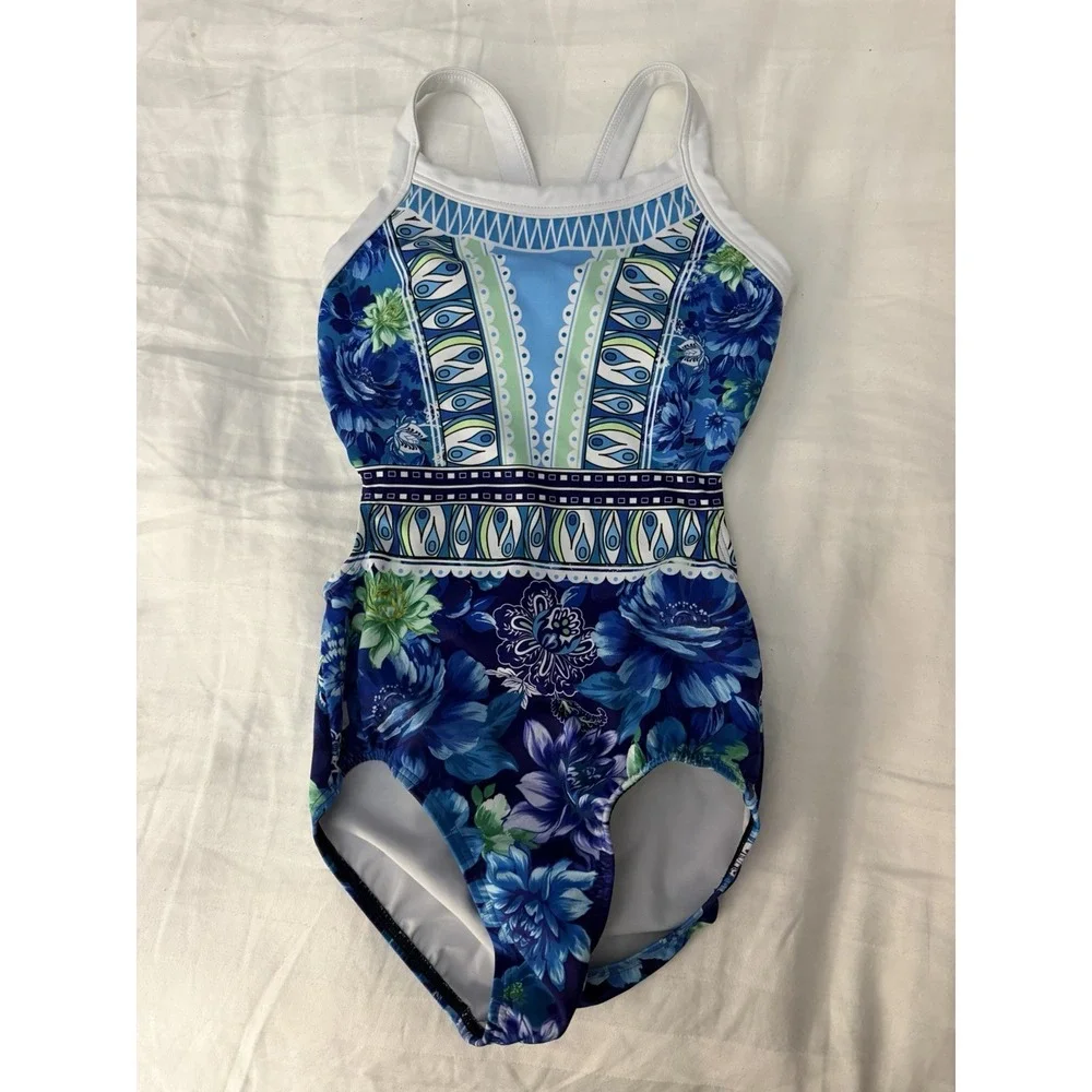 Sylvia P Leotard Size 8 Dancing With Destiny Euc